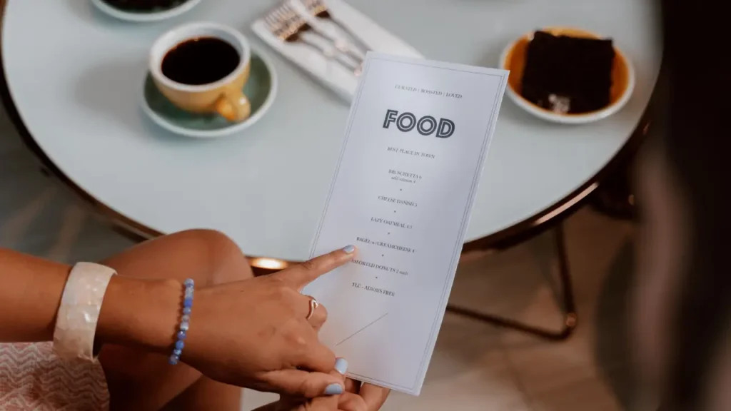 Update menu musiman tanpa cetak ulang